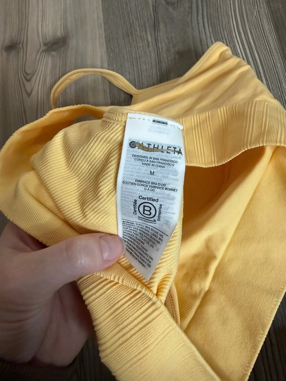 Athleta Sleek Form T-Shirt Bra